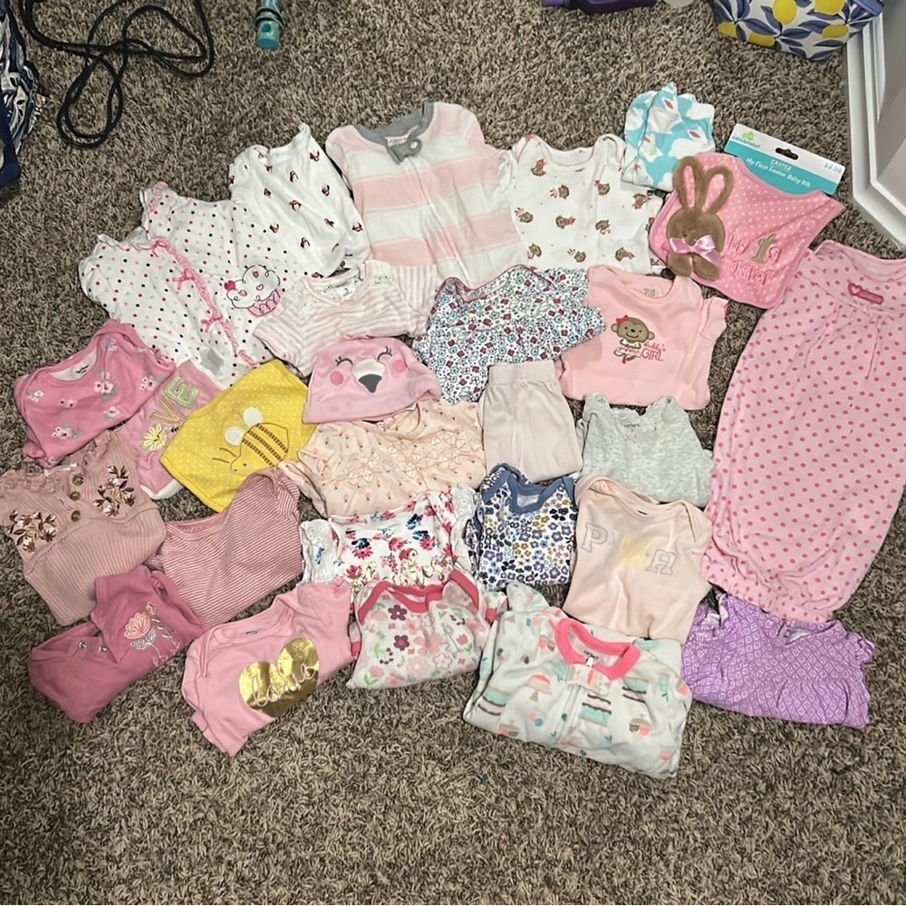 Baby girl clothing lot